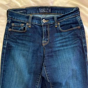 Lucky Brand Sofia Skinny Dark Blue Jeans 0/25 Ankle Length